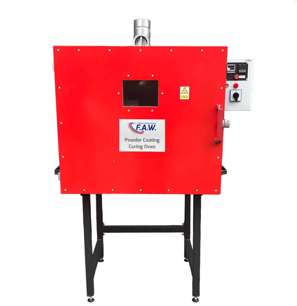 FAW Cure 1000 1 Booth Electric Oven with 1 trolley F.A.W. Equipment